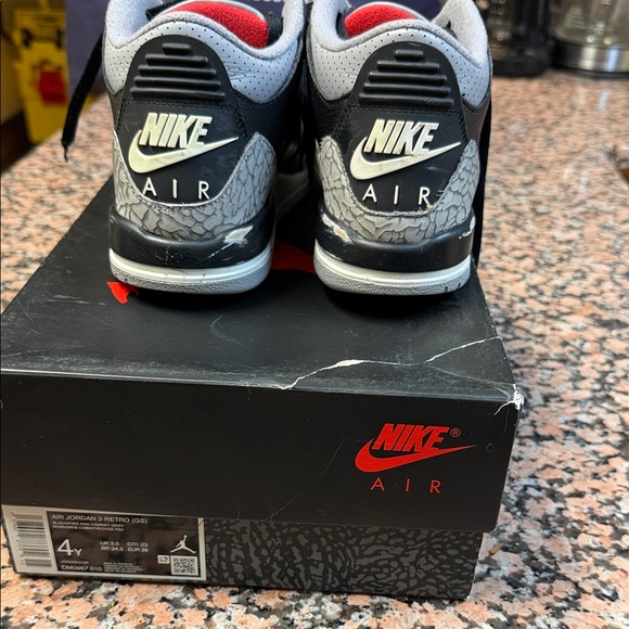 Air Jordan Black and Gray Sneakers - Picture 4 of 5